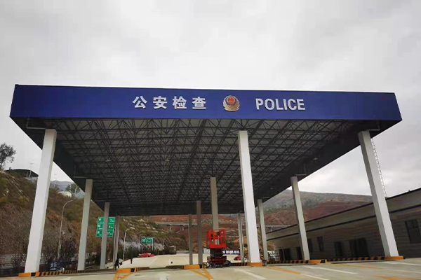 河东网架结构屋顶
